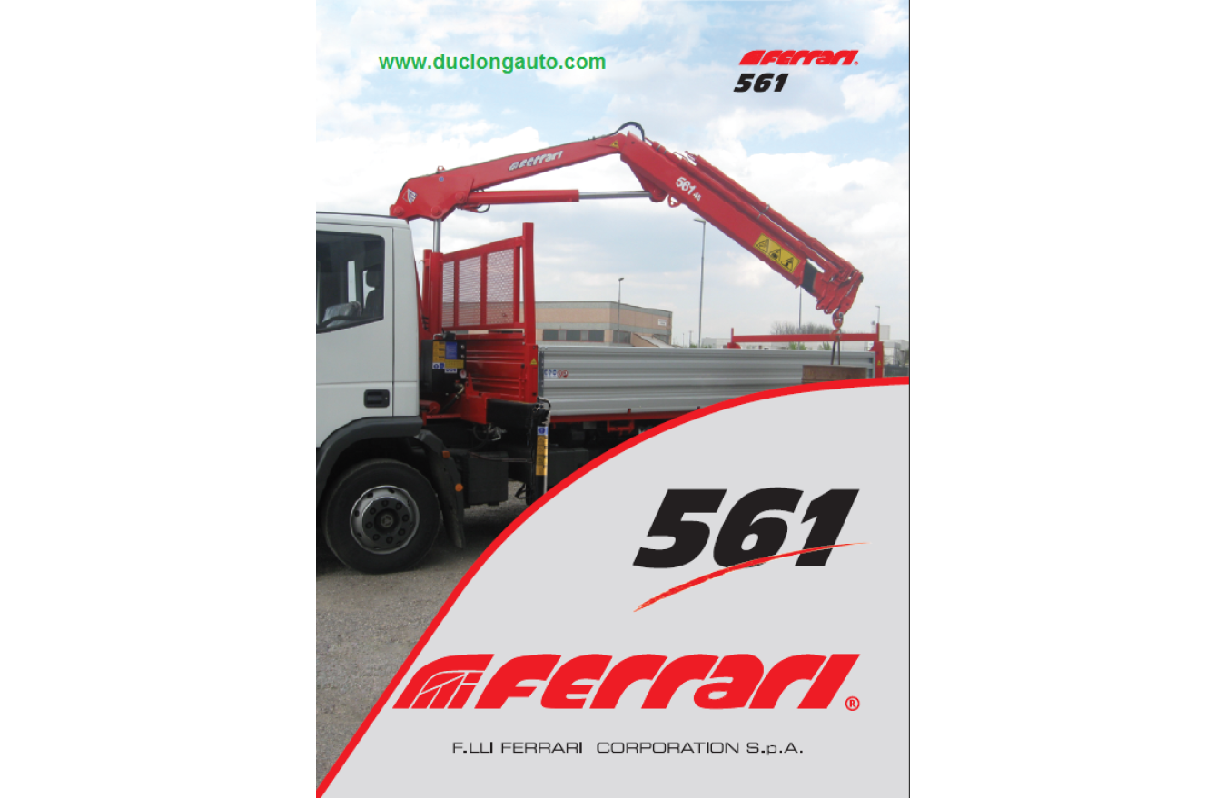 Cẩu gấp khúc Ferrari 561