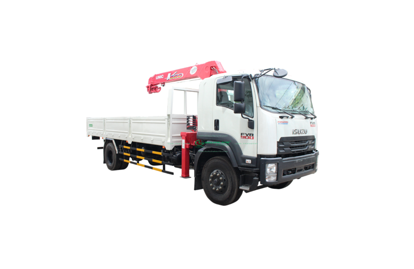 Xe Tải Cẩu 7 Tấn Isuzu - Euro 4