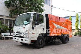 XE QUÉT ĐƯỜNG HÚT BỤI RE 4000 - ISUZU